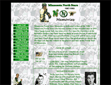Tablet Screenshot of northstarshockey.com